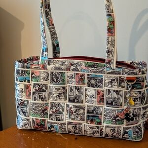 Disney Comic Print Tote Bag